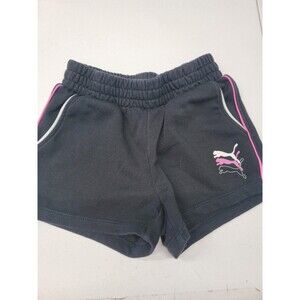 Puma sweat shorts girls size Small